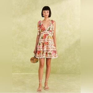 NWT Farm Rio Macaw Bloom Mini Dress size XXS